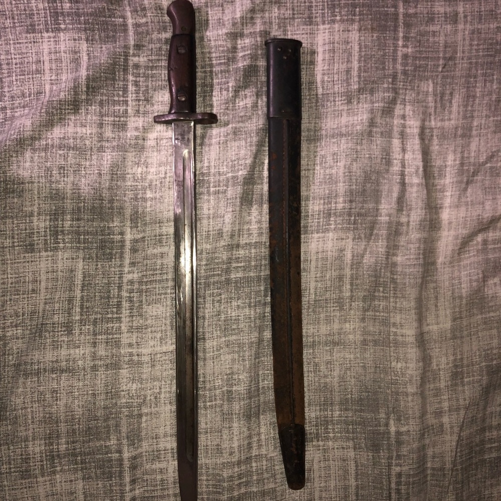 British 1907 Bayonet made by Sanderson
